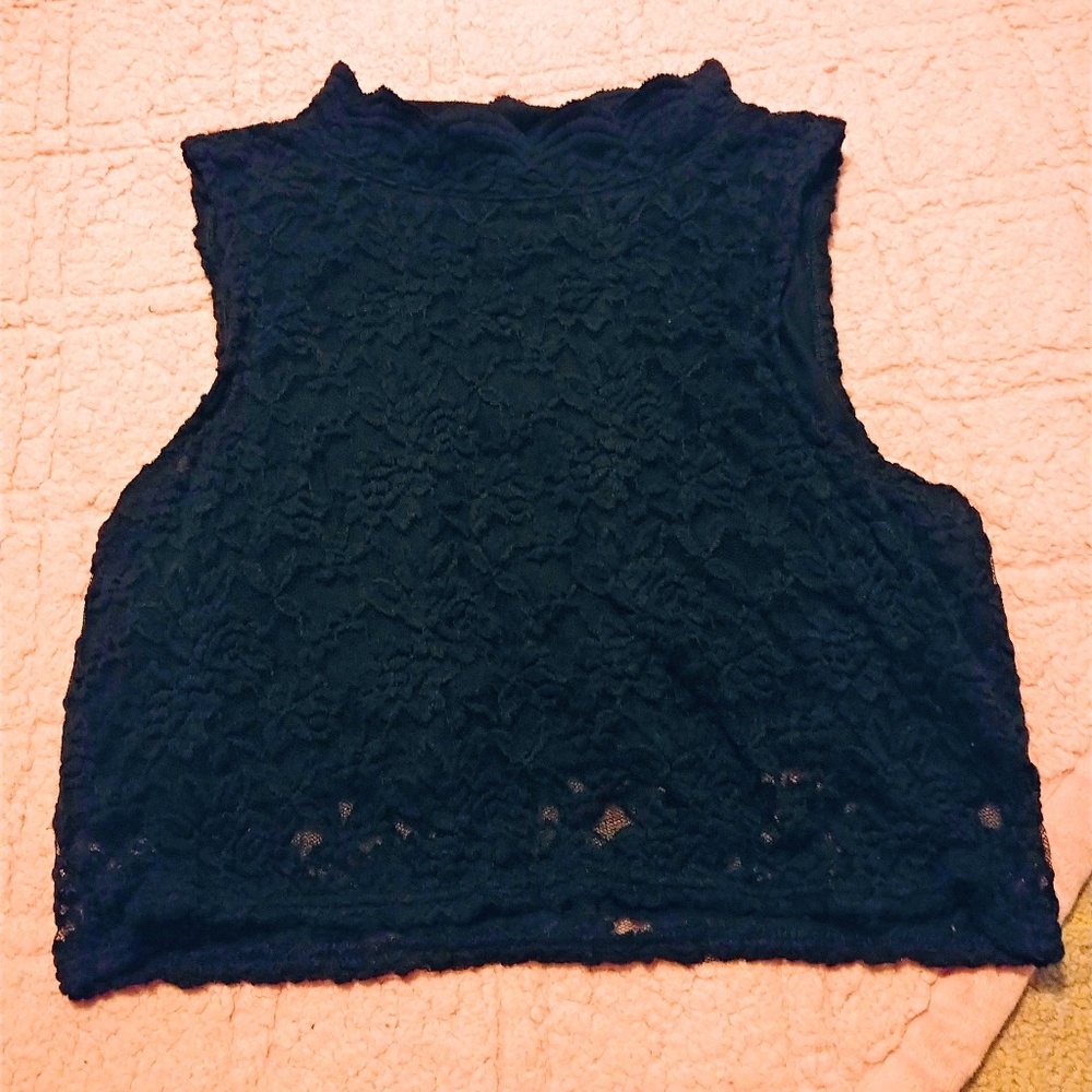 Black Crop Top